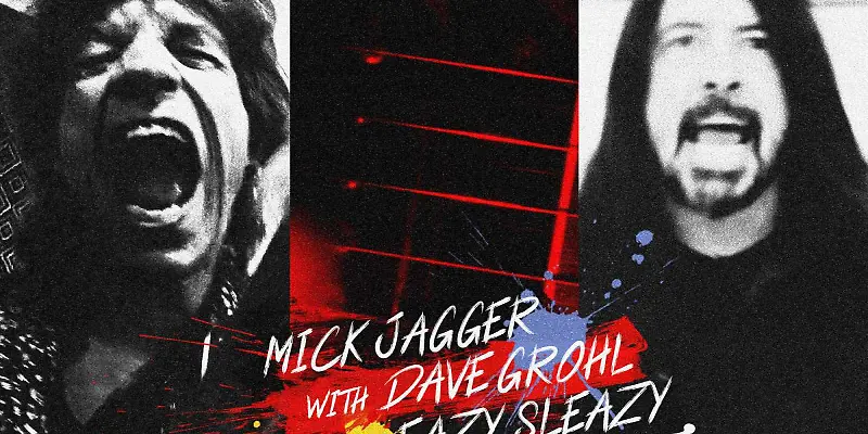 Mick Jagger, Dave Grohl, Eazy Sleazy, Cover
