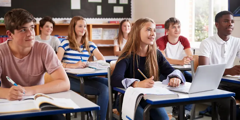 Schule, Schüler, Klassenraum, Unterricht