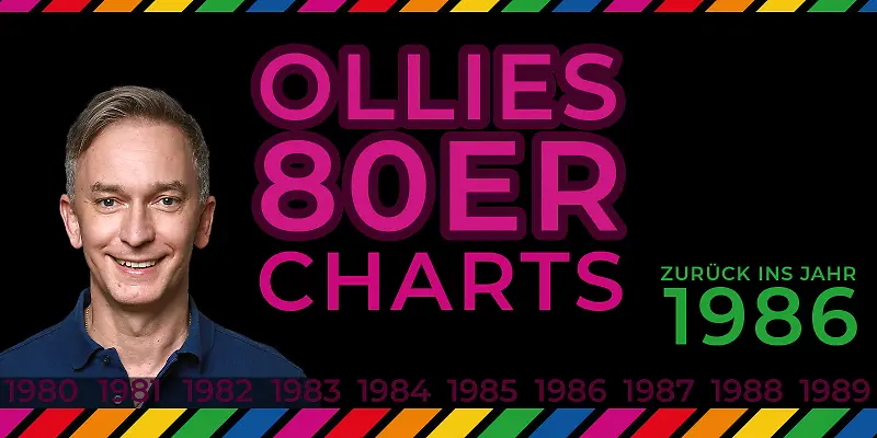 Ollies 80er Charts, OAHH, 1986, 1600x800