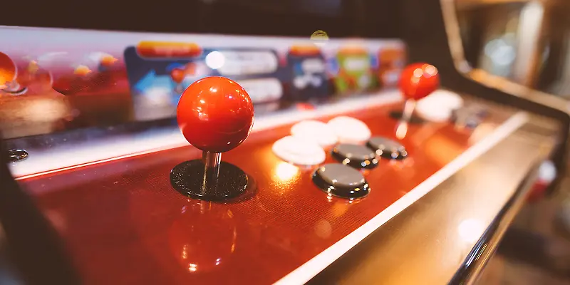 Arcade, Konsole, Daddel Automat, Spielautomat